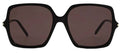 Saint Laurent SL 591 001 Oversized Square Sunglasses